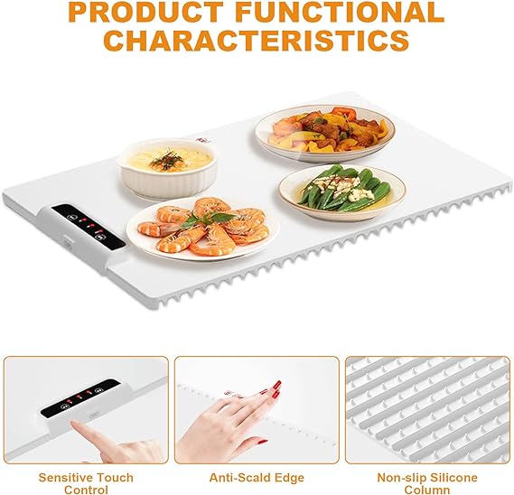 Portable Electric Warming Tray